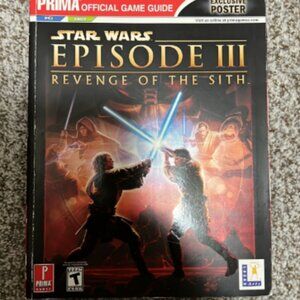 Star Wars Episode III Revenge of the Sith Prima Official Guide no poster